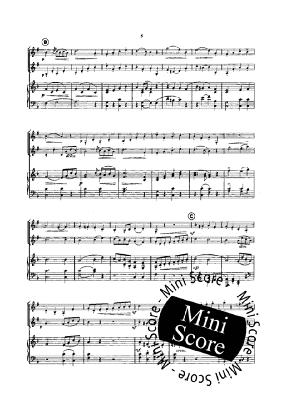 Petits Duos no.2 Clarinet Duet scores gallery preview page 8
