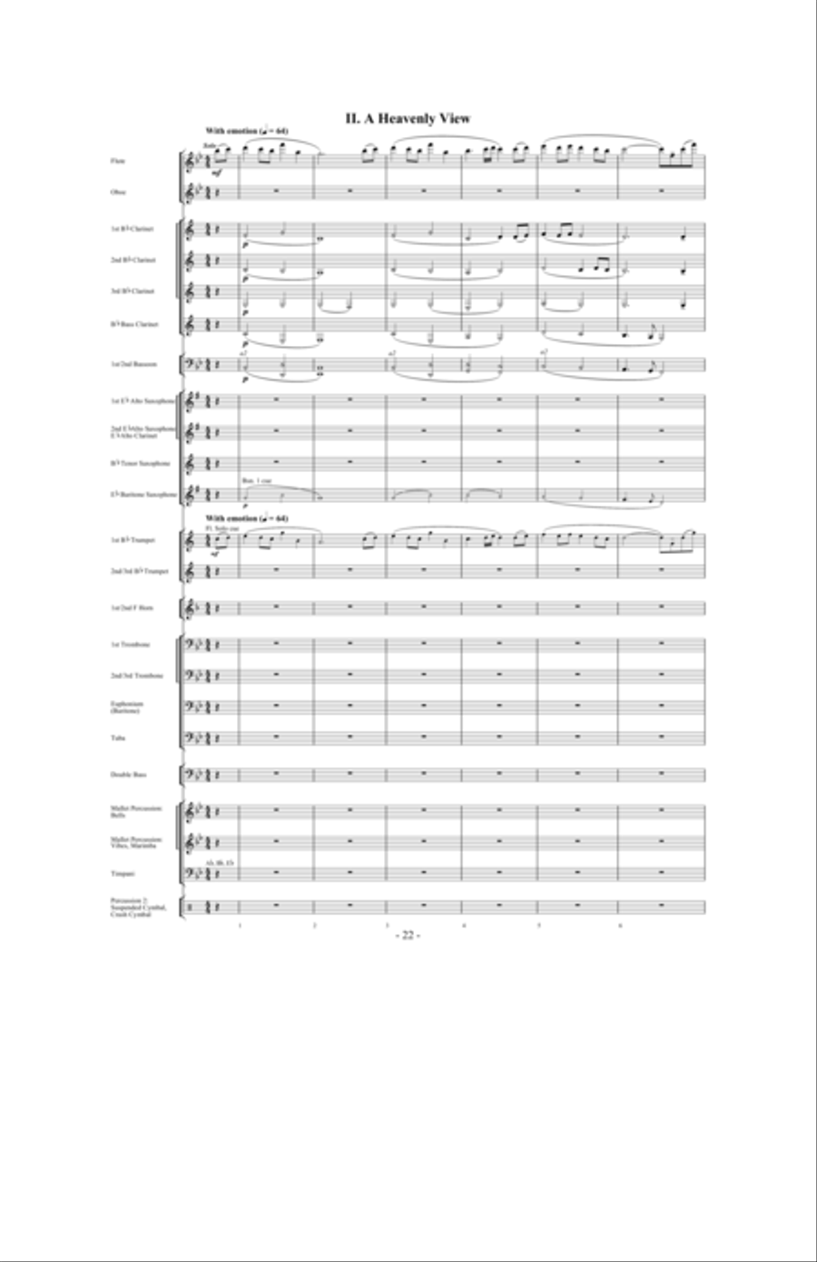 Nightflight Concert Band scores gallery preview page 21