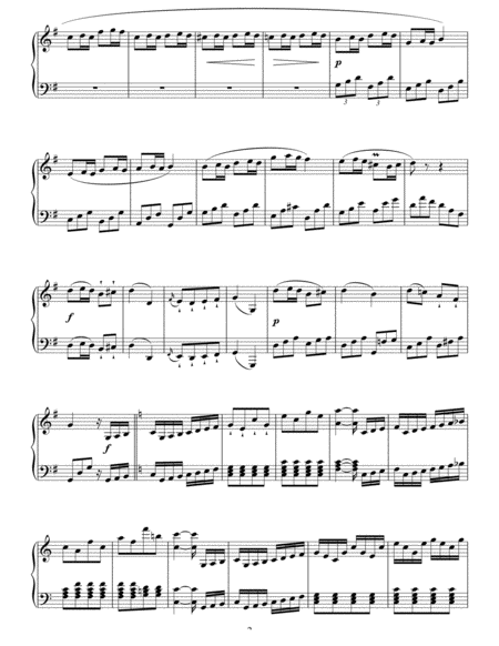 Sonata In G Major, Op. 79, 2nd Movement