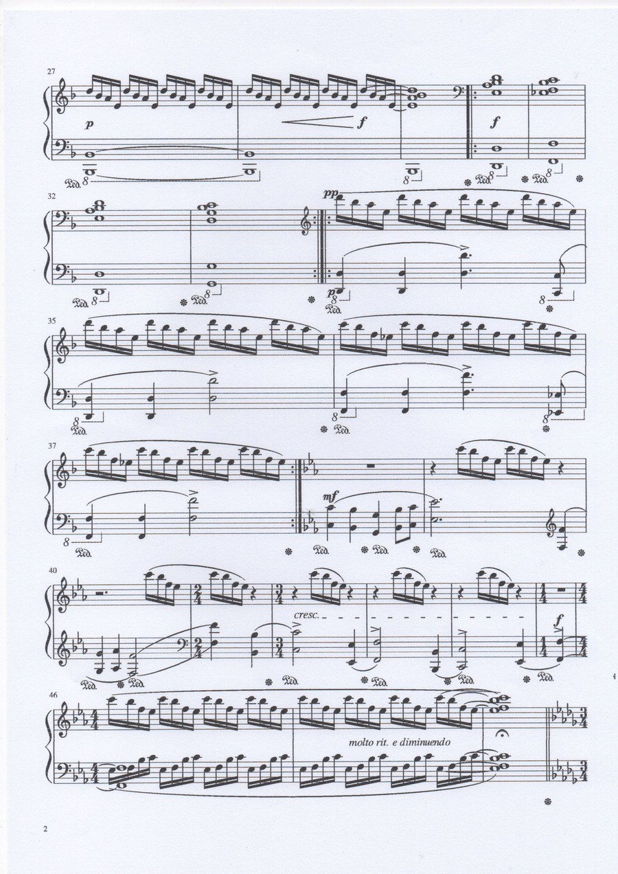 Ensueño Piano Solo scores gallery preview page 2