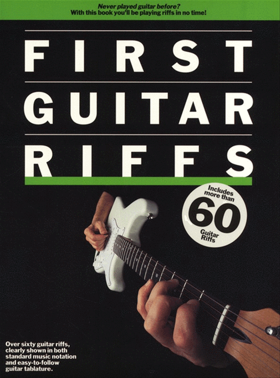 First Guitar Riffs First Guitar Riffs Electric Guitar scores gallery preview page 1