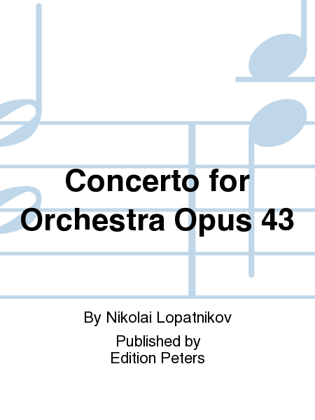 Concerto for Orchestra Op. 43