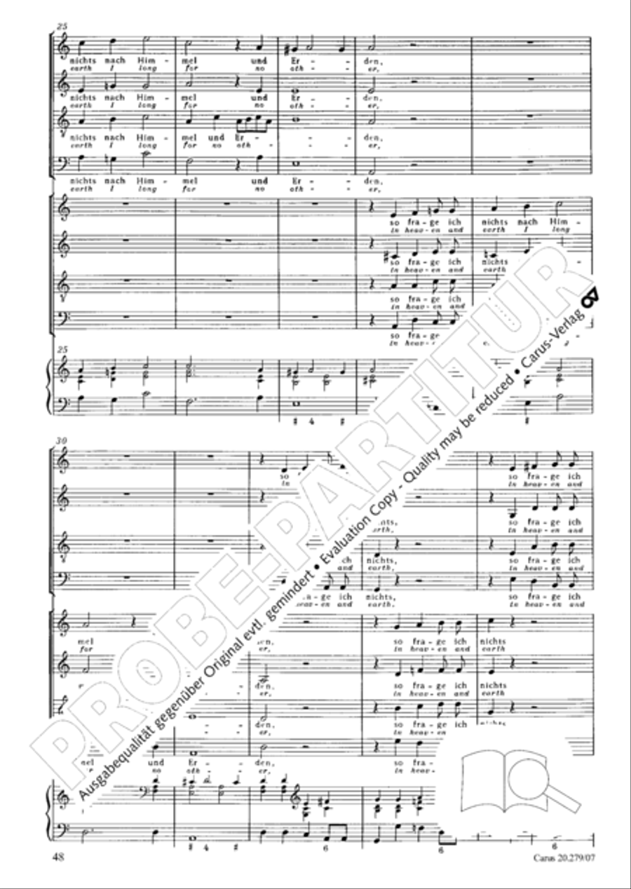 Musikalische Exequien I-III Orchestra scores gallery preview page 49