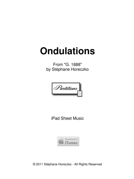 Ondulations (for iPad) image number null