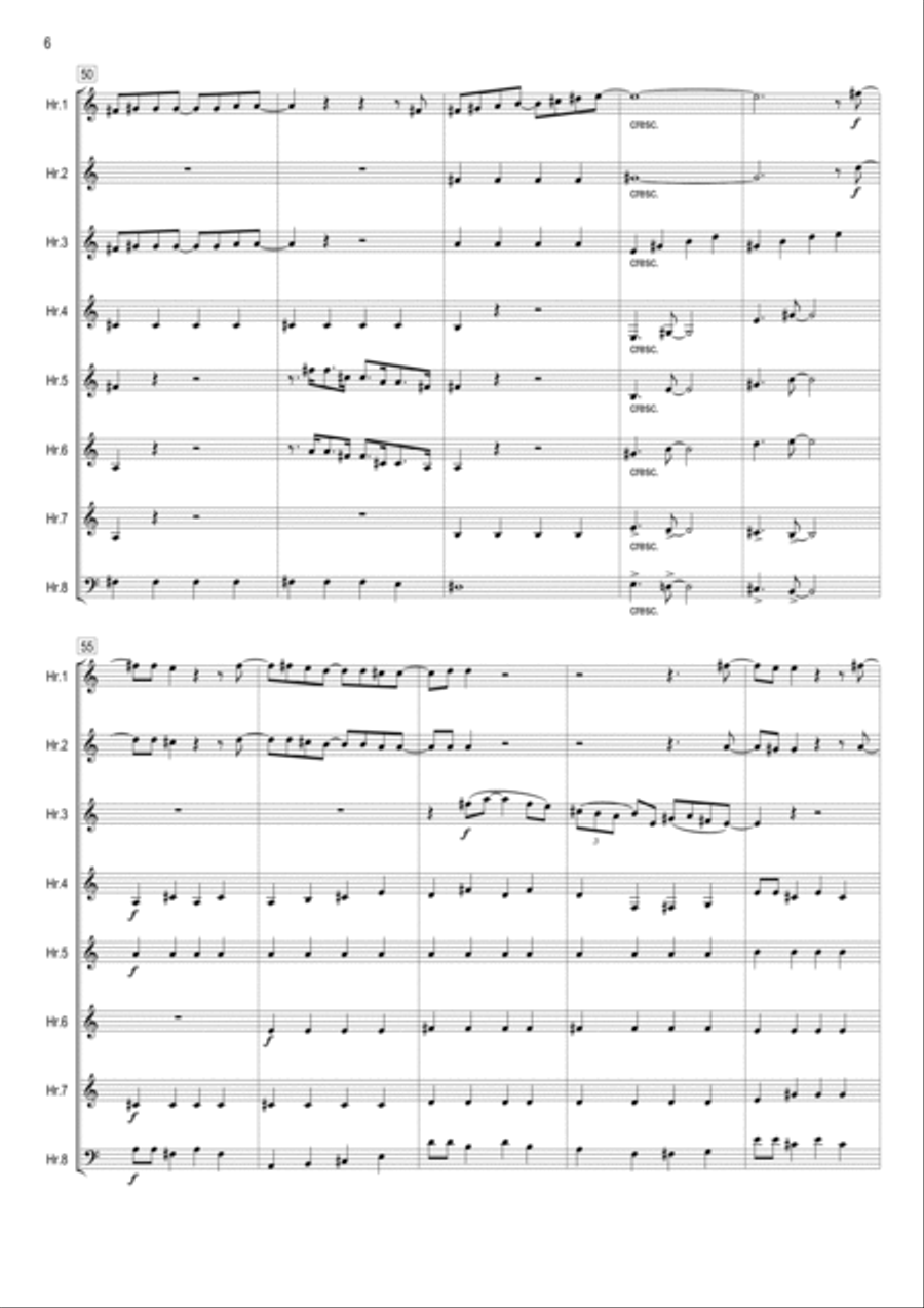Waterloo Horn scores gallery preview page 6