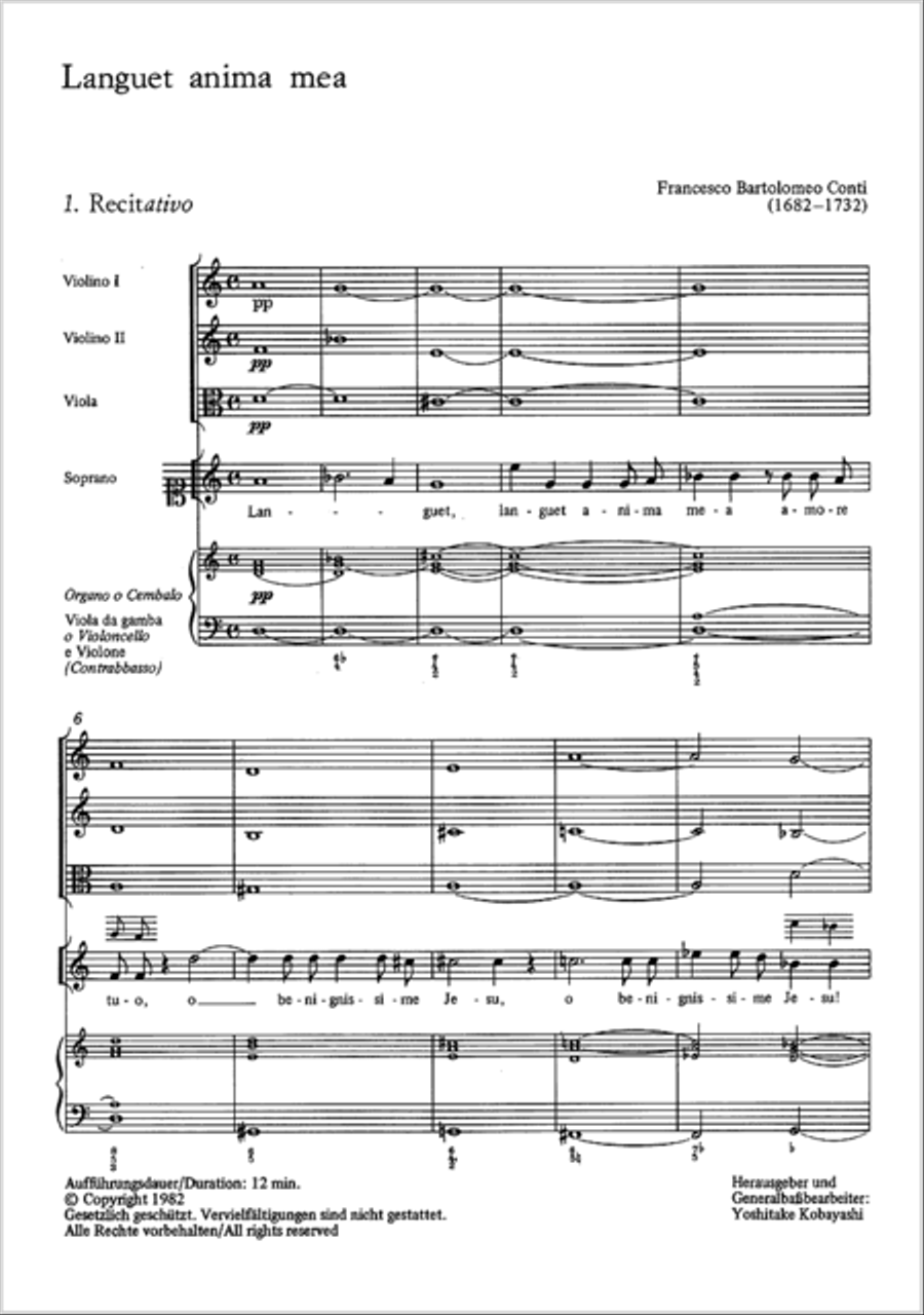 Languet anima mea Soprano Voice scores gallery preview page 30