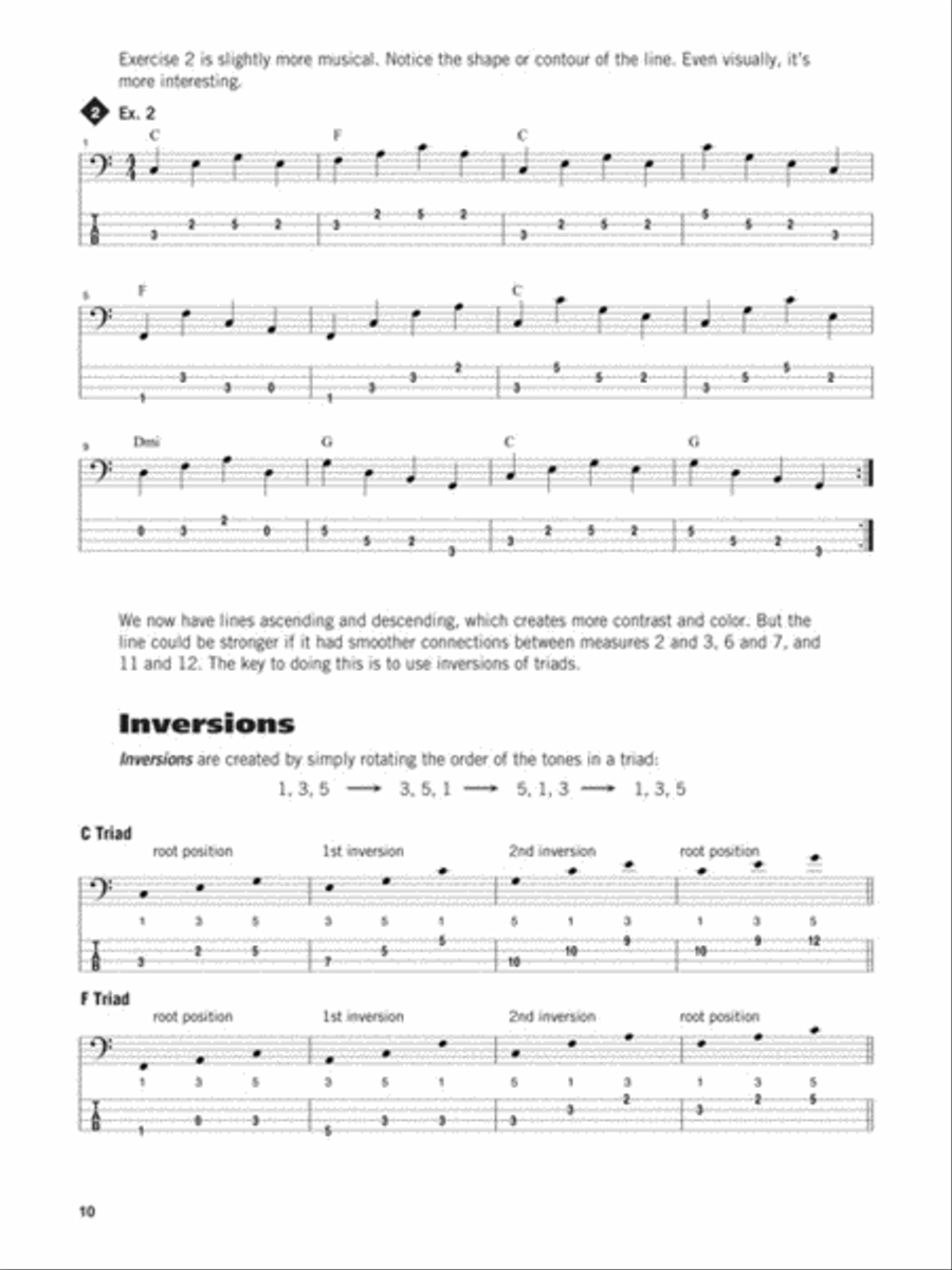 The Art of Walking Bass The Art of Walking Bass Bass Guitar Tablature scores gallery preview page 5