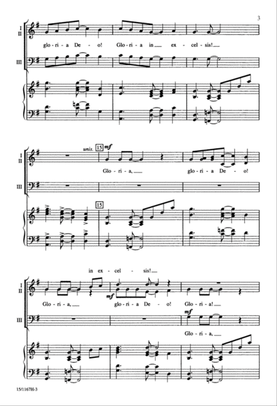 Gloria Deo 3-Part scores gallery preview page 4