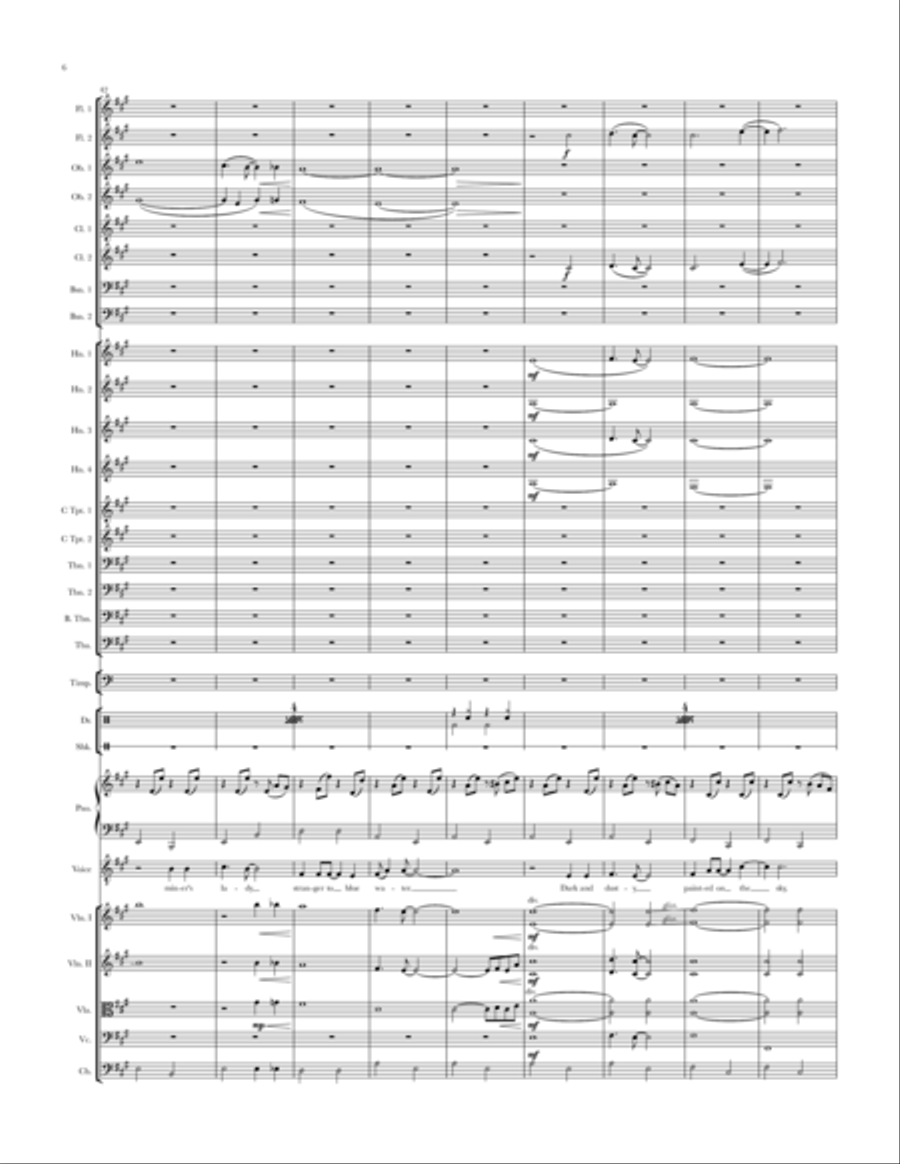 Take Me Home, Country Roads Full Orchestra scores gallery preview page 6