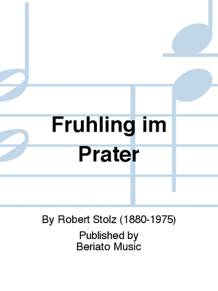 Book cover for Frühling im Prater