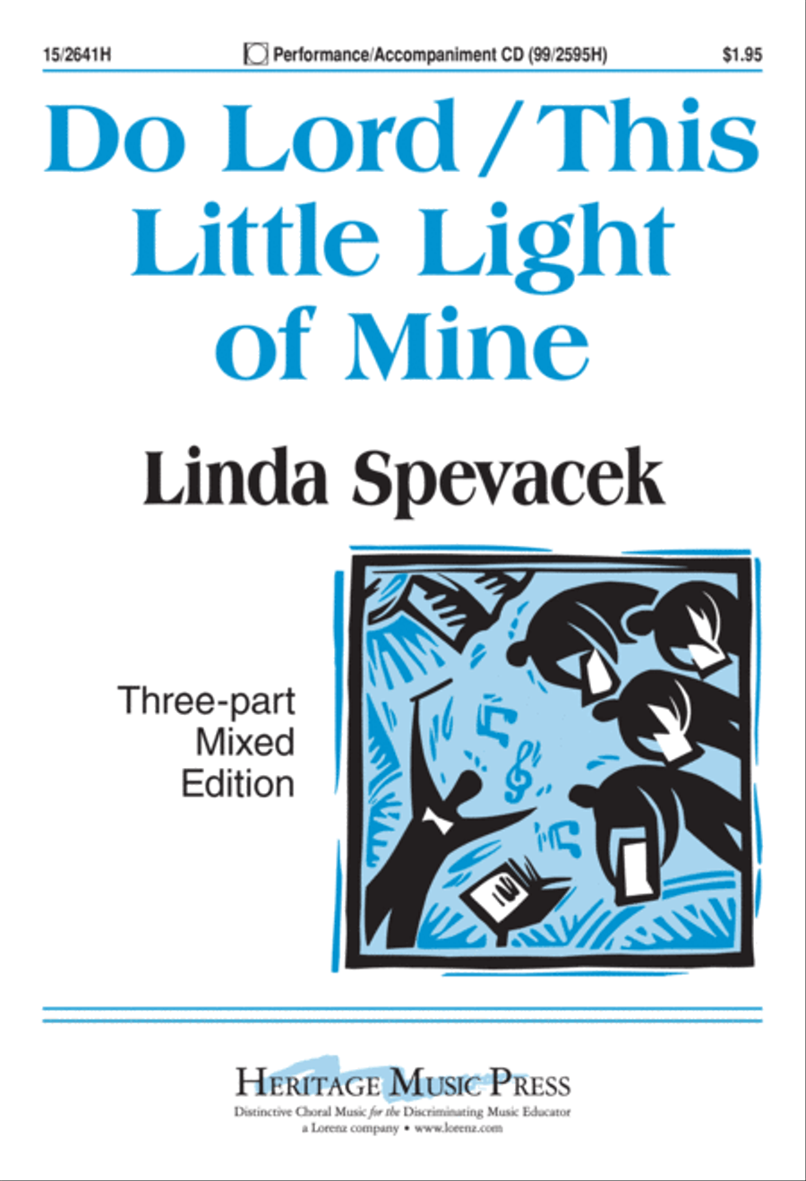 Do Lord/This Little Light of Mine 3-Part scores gallery preview page 2