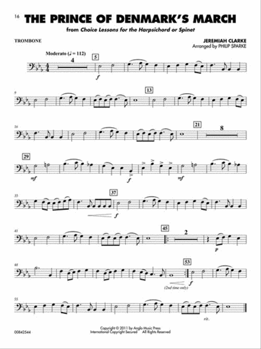 Classical Solos for Trombone Trombone Solo scores gallery preview page 4
