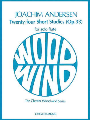 Book cover for 24 Short Studies (Op. 33)