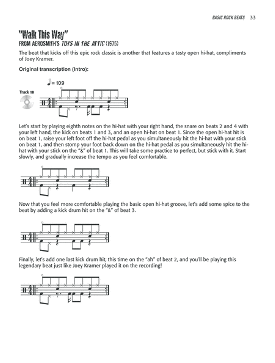 On the Beaten Path -- Beginning Drumset Course, Complete Drum Set scores gallery preview page 4