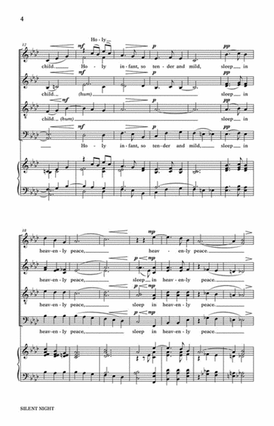 Silent Night by Ivo Antognini Divisi - Sheet Music
