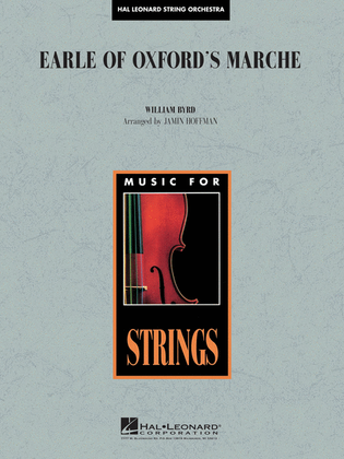 Book cover for The Earle of Oxford's Marche
