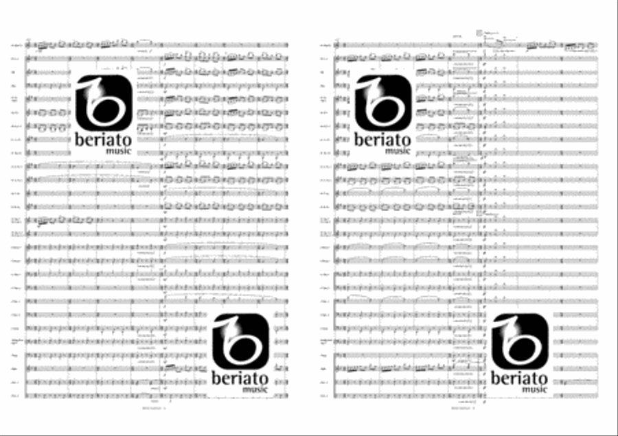 Ebony Fantasy Concert Band scores gallery preview page 9
