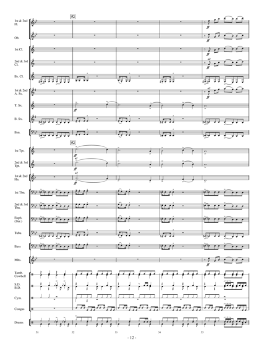 We Three Kings We Three Kings Concert Band scores gallery preview page 11