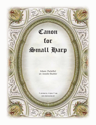 Book cover for Canon for Small Harp