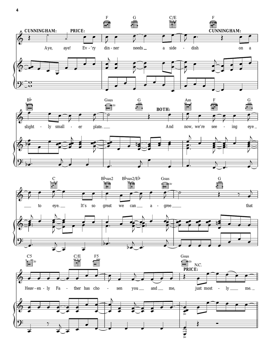You And Me (But Mostly Me) Piano, Vocal, Guitar scores gallery preview page 4