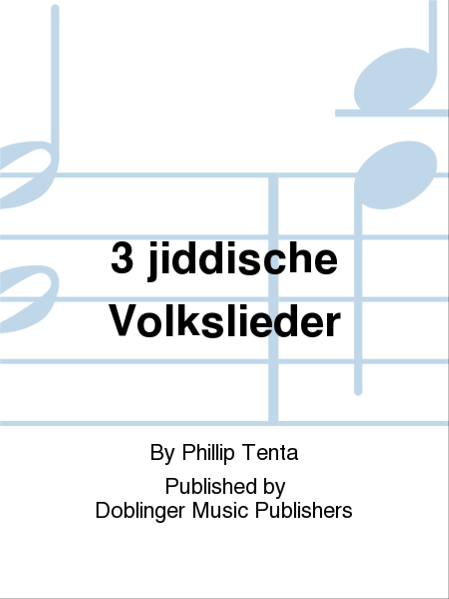3 jiddische Volkslieder 3 jiddische Volkslieder Recorder scores gallery preview page 1