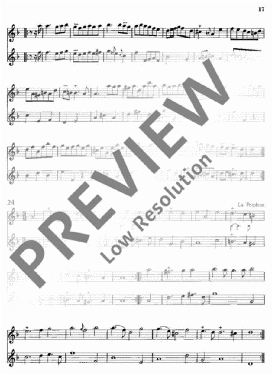 55 Easy Pieces Flute Duet scores gallery preview page 18