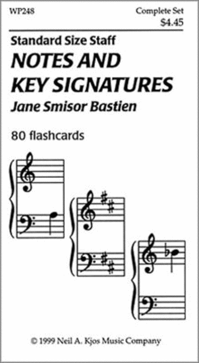 Flashcards Notes And Key Signatures