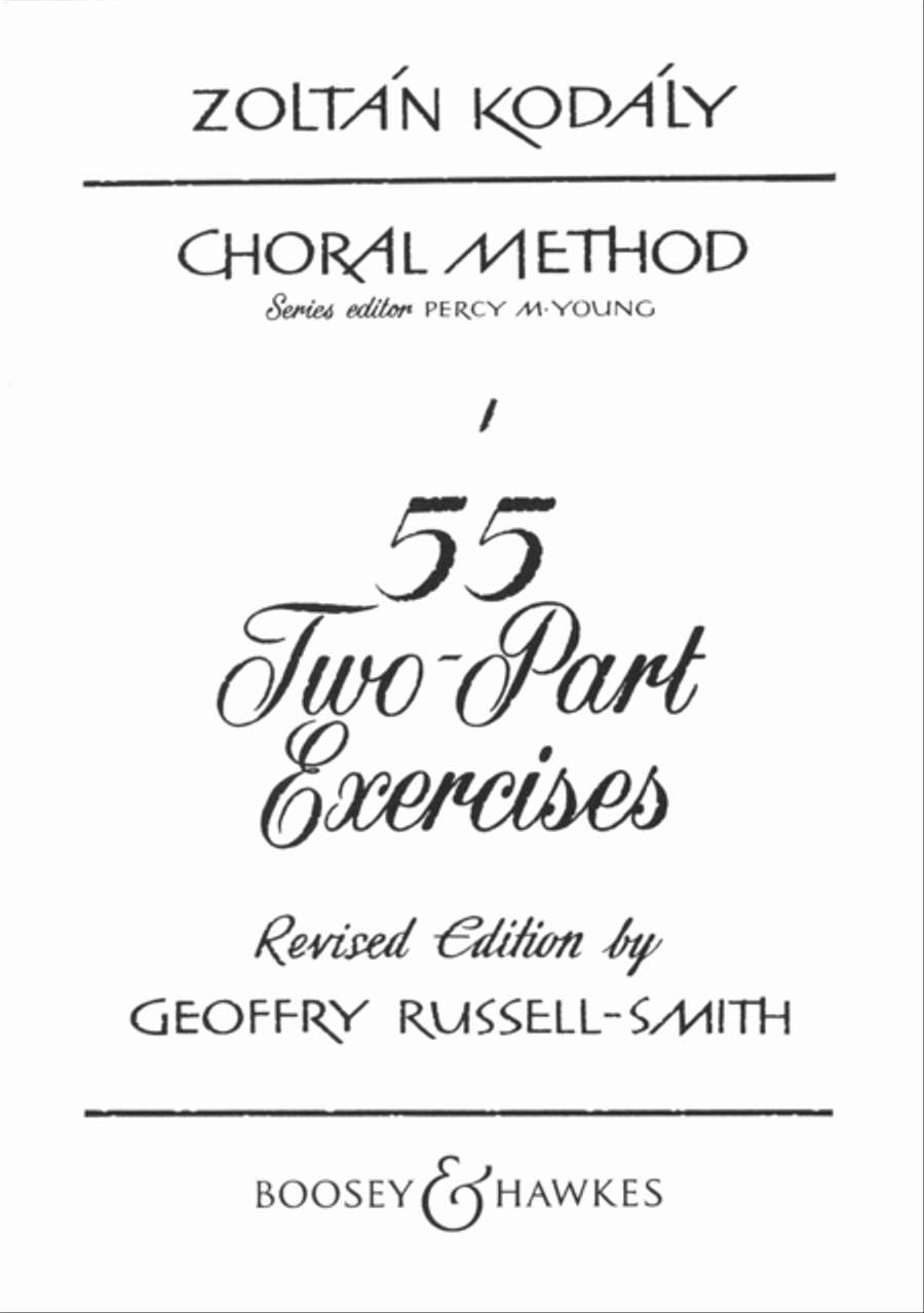 55 Two-Part Exercises 2-Part scores gallery preview page 1