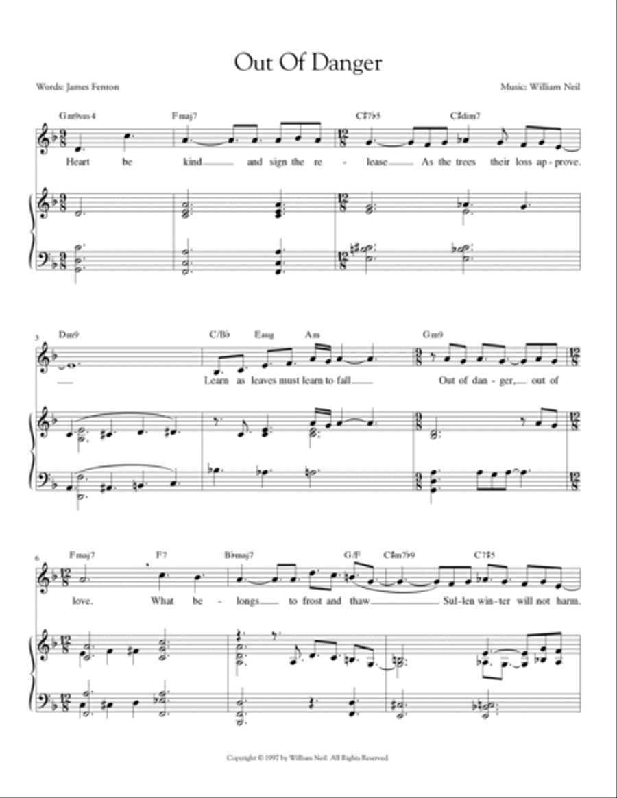 Cabaret Songs Voice scores gallery preview page 3