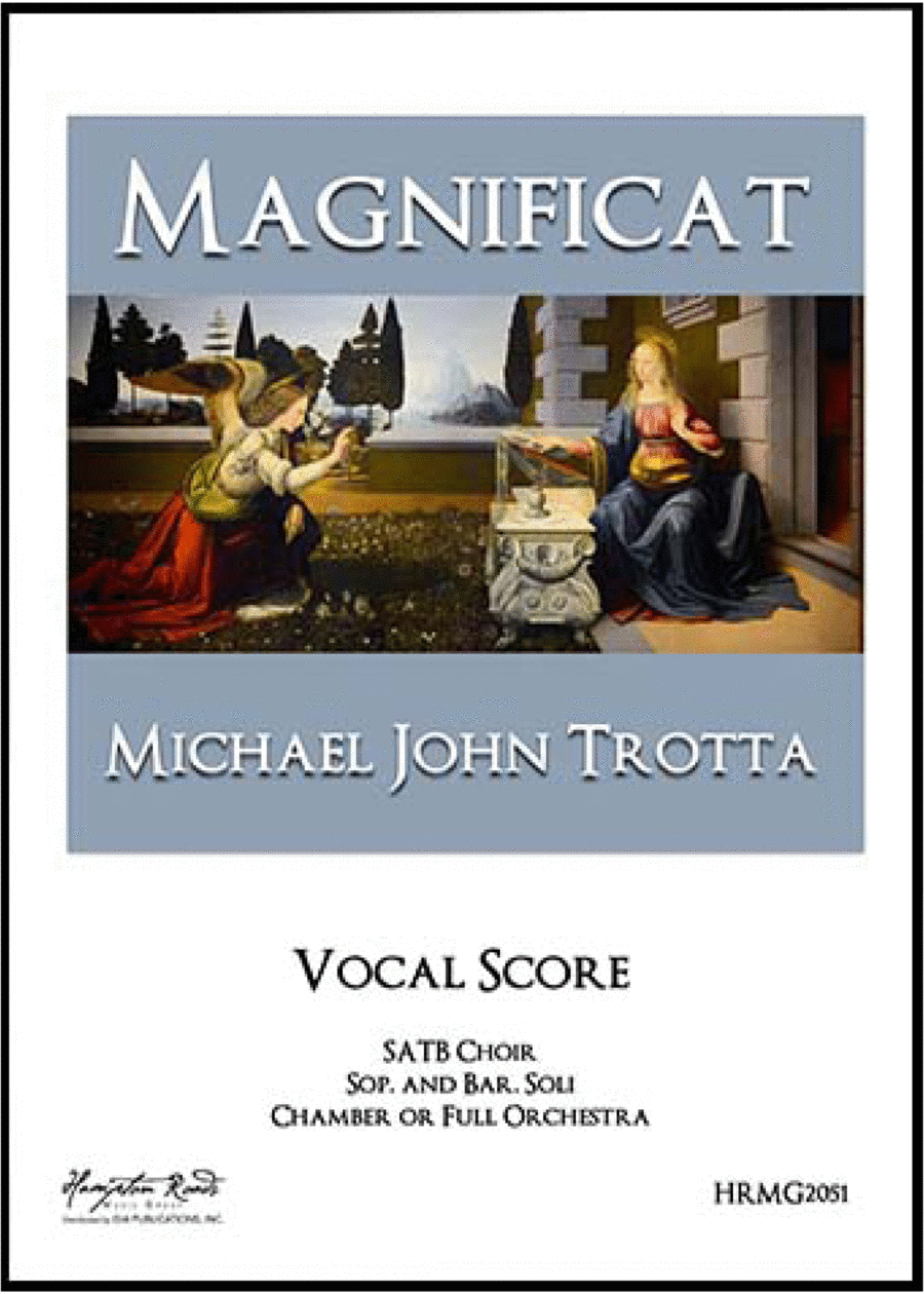 Magnificat SATB P/V Score
