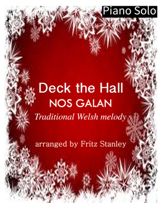 Book cover for Deck the Hall - Solo Piano