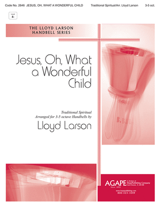 Book cover for Jesus, Oh What a Wonderful Child
