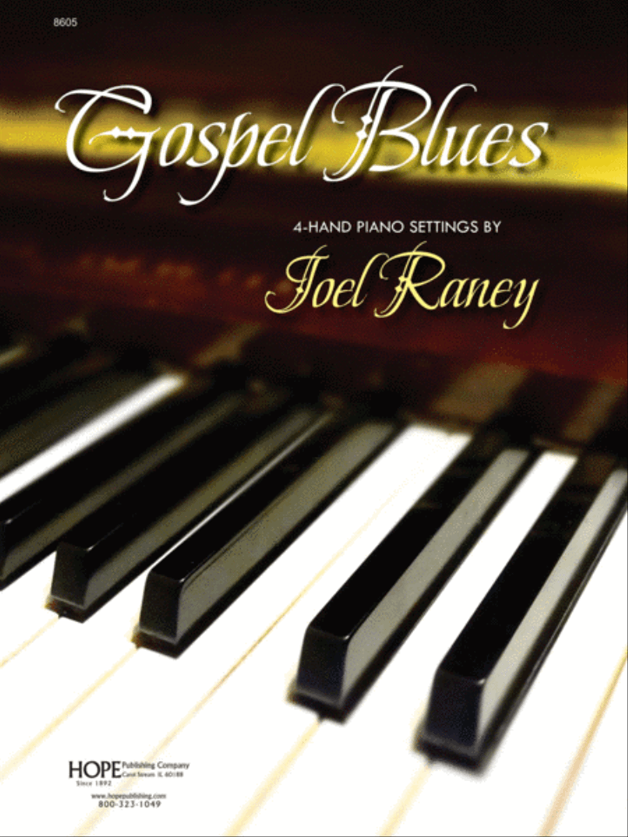 Gospel Blues for 4-Hand Piano Piano Accompaniment scores gallery preview page 2