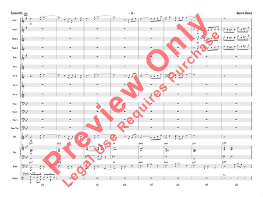Sadie's Dance Sadie's Dance Jazz Ensemble scores gallery preview page 19