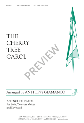 Book cover for The Cherry Tree Carol