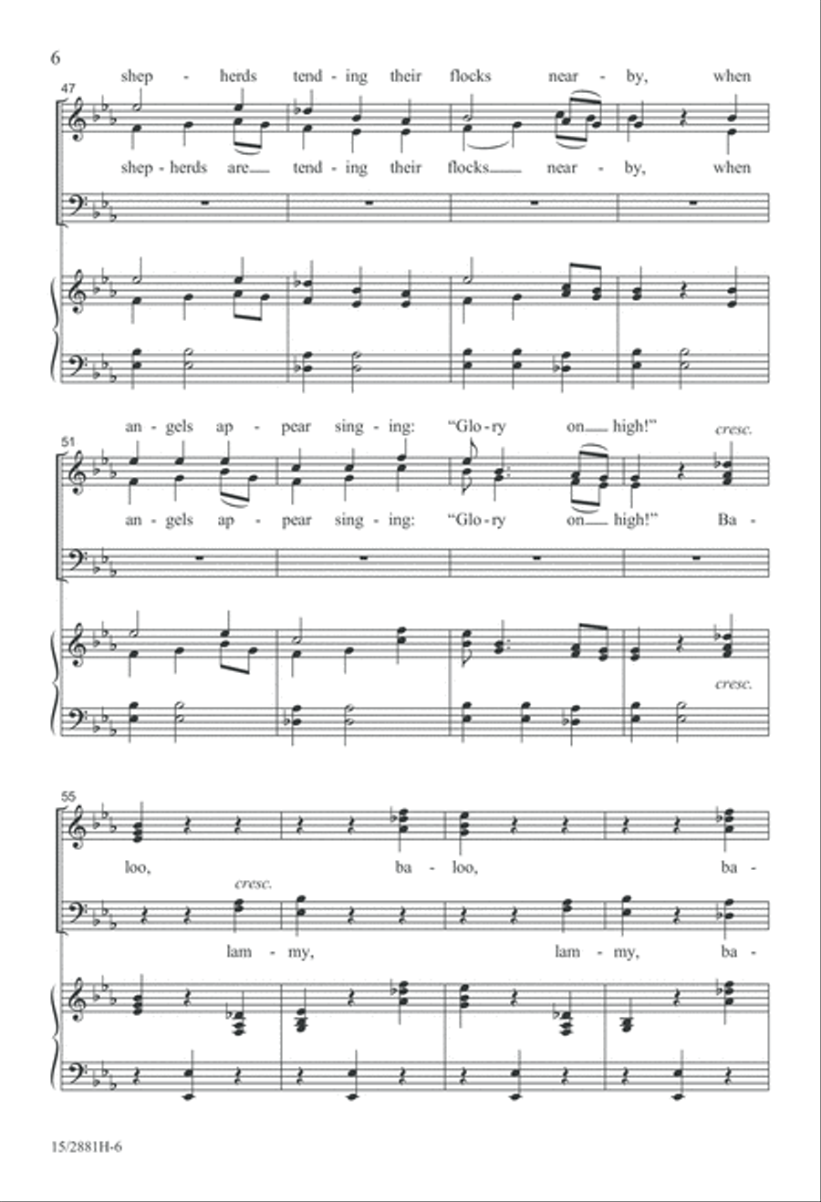 Baloo Lammy 4-Part scores gallery preview page 7
