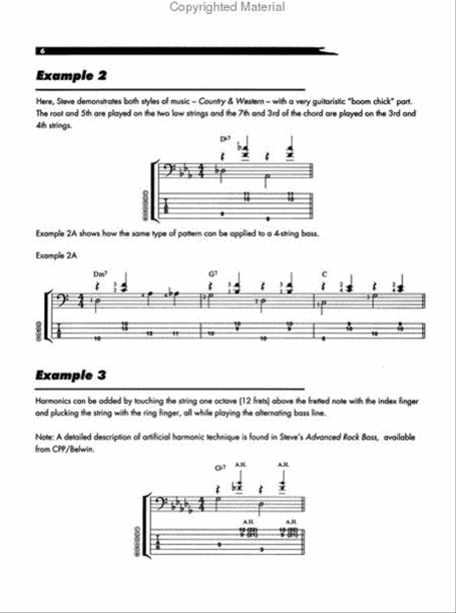 Bass Extremes - With CD Bass Guitar Tablature scores gallery preview page 6