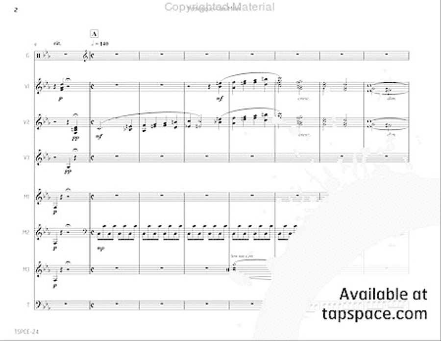 Pathetique Percussion Ensemble scores gallery preview page 7