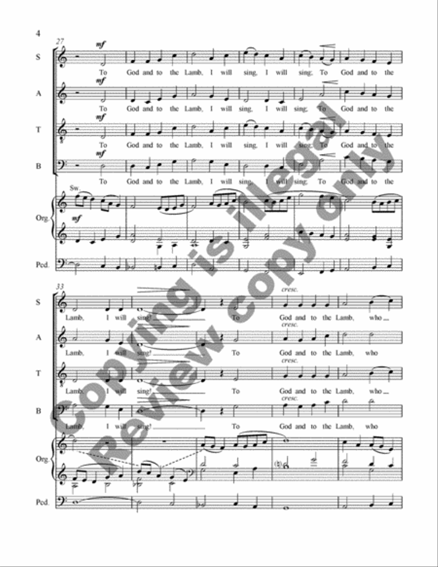 Wondrous Love Wondrous Love 4-Part scores gallery preview page 10