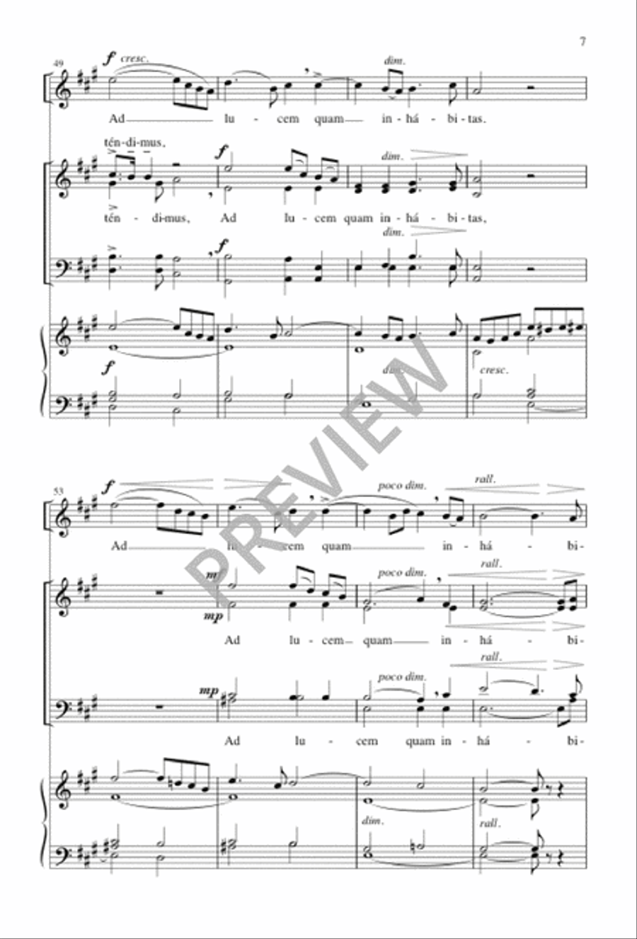 Panis Angelicus 4-Part scores gallery preview page 6