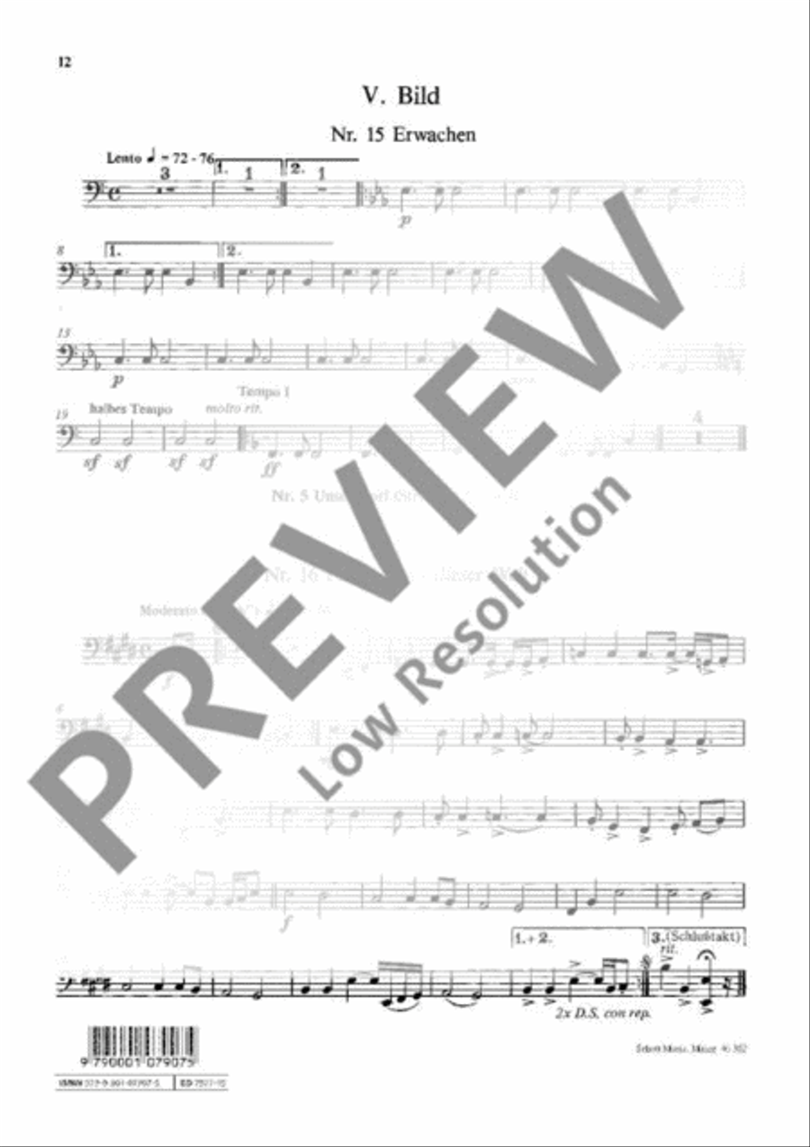 Frieden auf dieser Welt Part scores gallery preview page 13