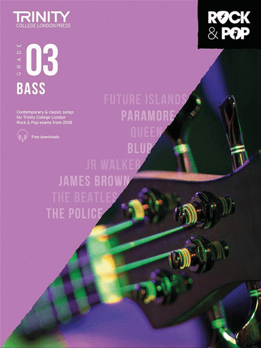 Trinity Rock & Pop 2018 Bass Bass Guitar scores gallery preview page 1