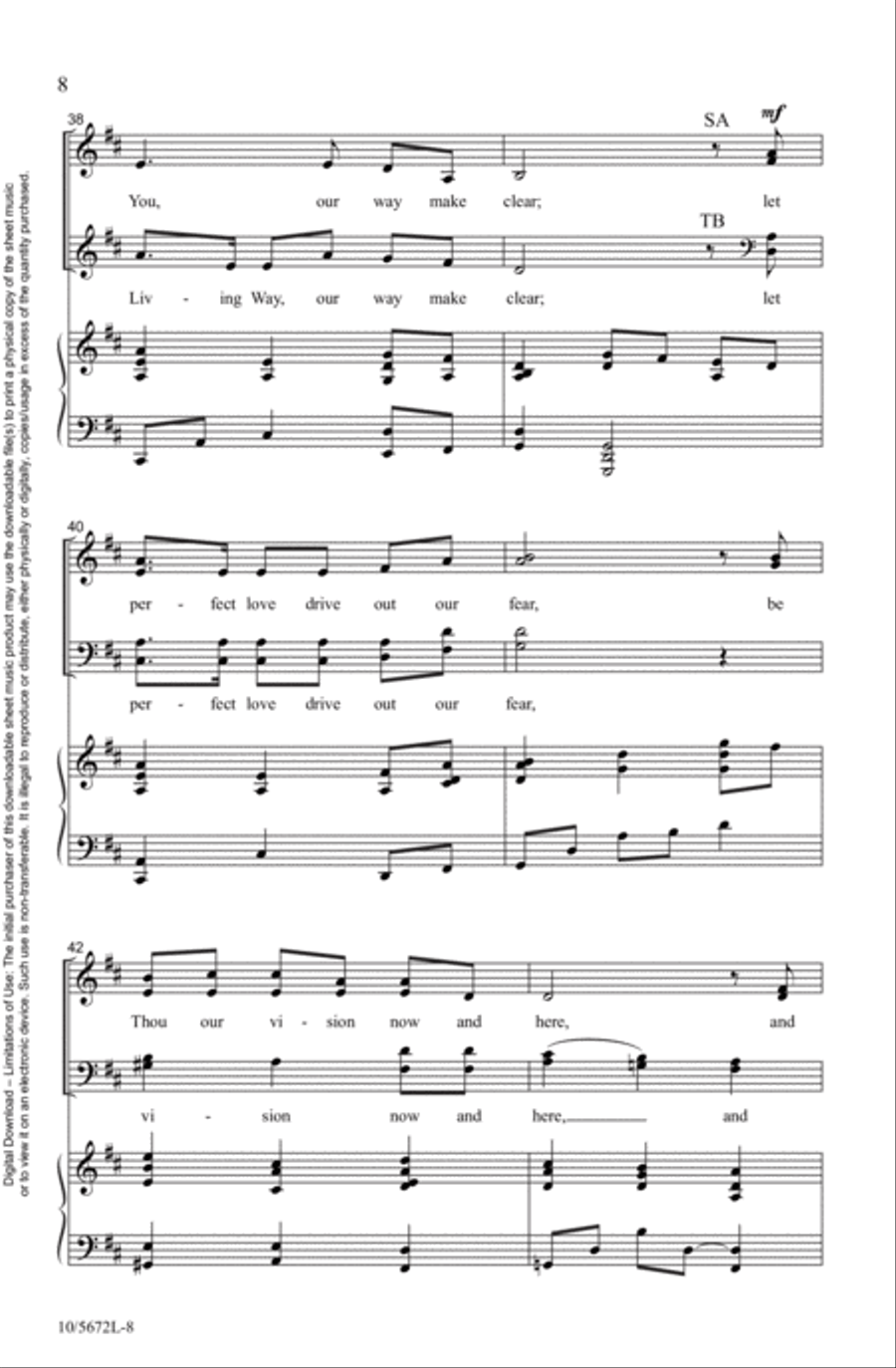 All of Our Tomorrows All of Our Tomorrows 4-Part scores gallery preview page 8