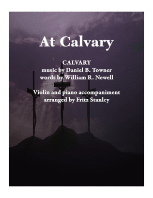 Book cover for At Calvary - Violin & Piano Accompaniment