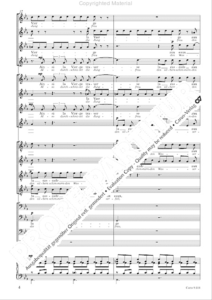 Trois Fragments de son Trois Fragments de son Choir scores gallery preview page 7