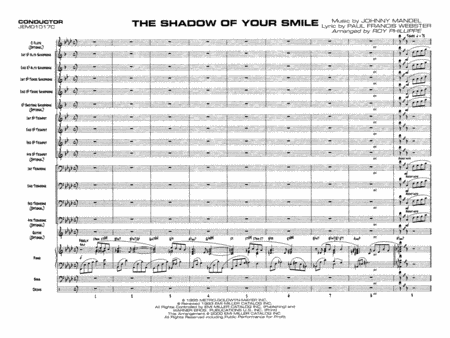 The Shadow of Your Smile (from The Sandpiper): Score