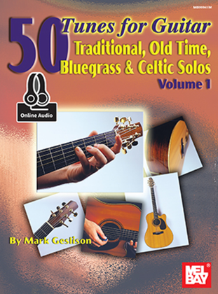 Book cover for 50 Tunes for Guitar, Volume 1