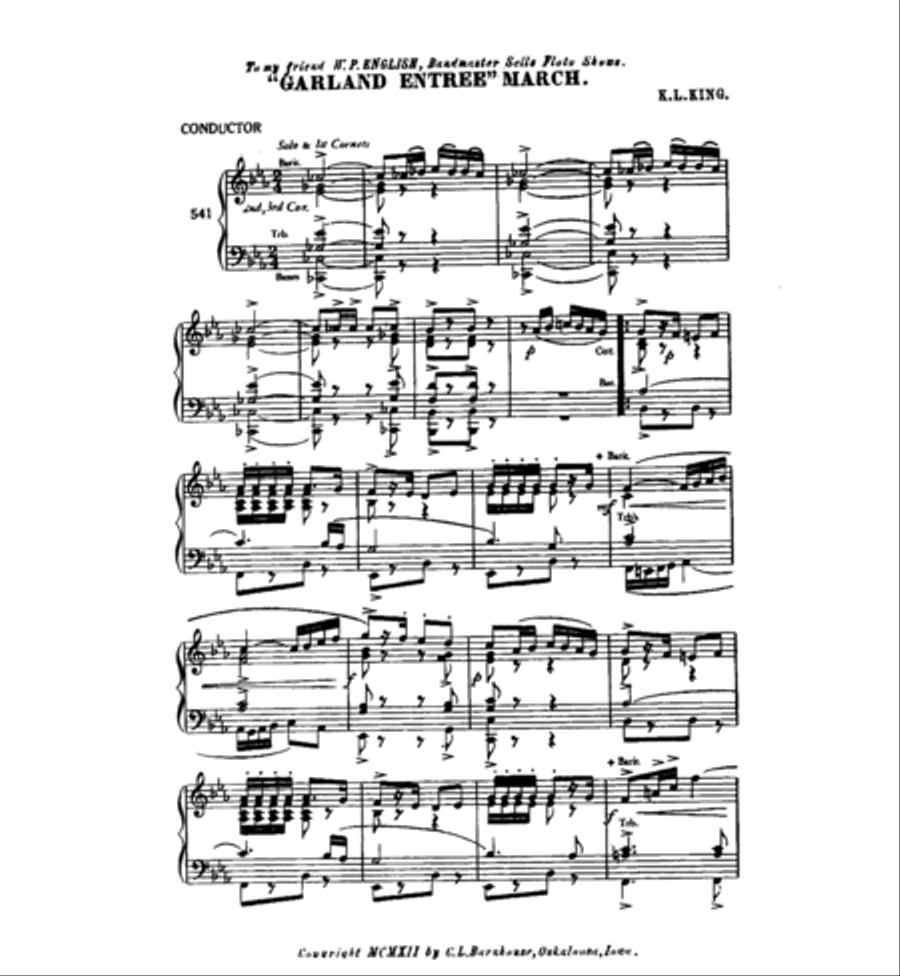 Garland Entrée Set of Parts scores gallery preview page 2