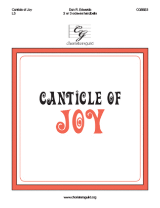 Book cover for Canticle of Joy (2 or 3 octaves)