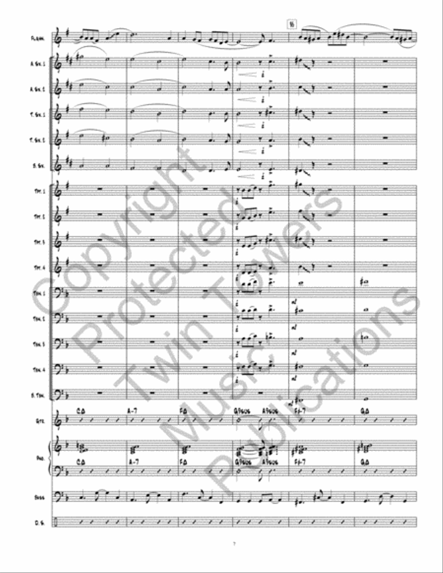 Mr. Clary Mr. Clary Jazz Ensemble scores gallery preview page 8